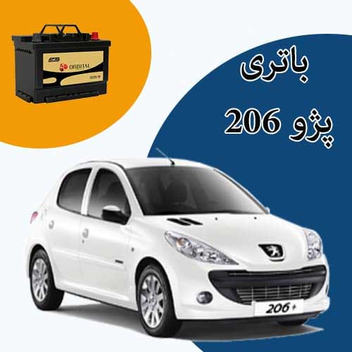 خرید و فروش باتری 206 در شاهرود با بهترین قیمت